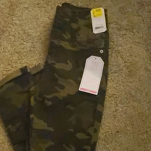 Ankle high army pants